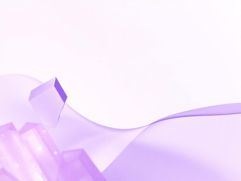 Lavender abstract energy composition