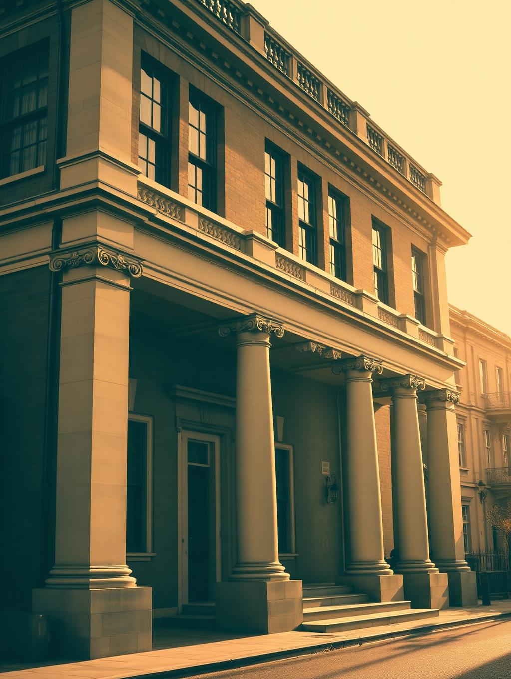 Historical Georgia office building
